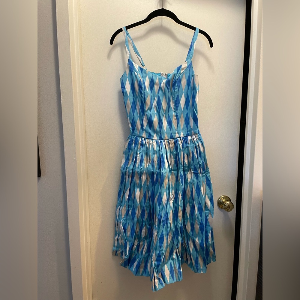 Pinup Girl Clothing ice blue Jenny dress